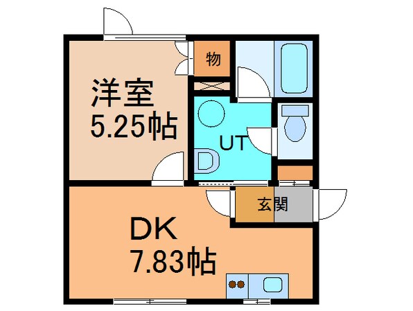 ﾍﾞｰｼｯｸⅡの物件間取画像